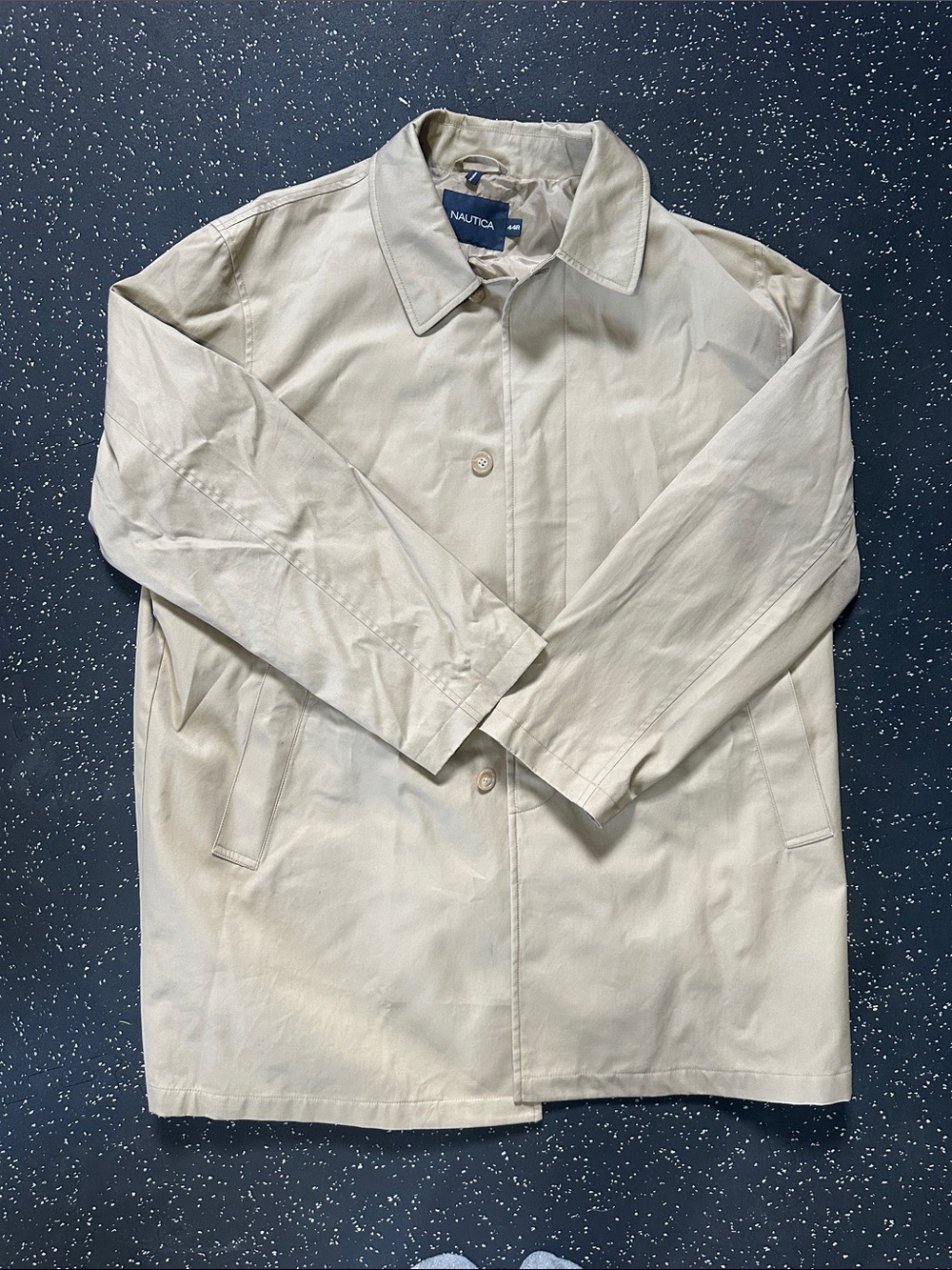 Nautica Light Tan Trench Coat